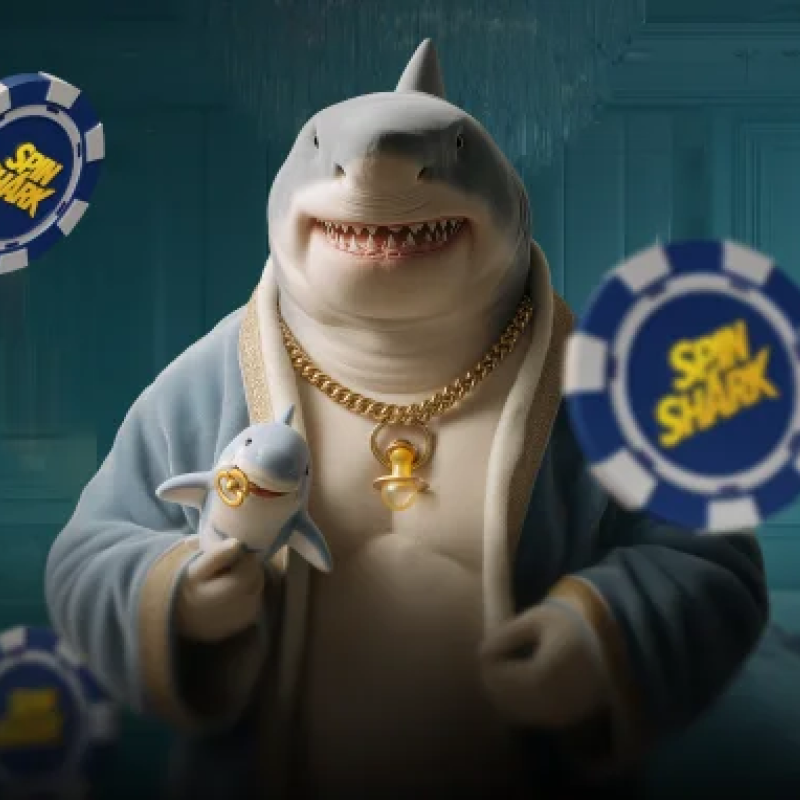 Ícones de métodos de pagamento para cartões e criptomoedas na SpinShark