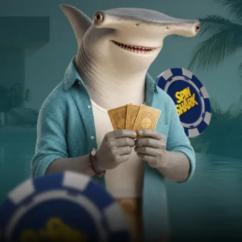 Mesas de crupiê ao vivo e crash games da SpinShark